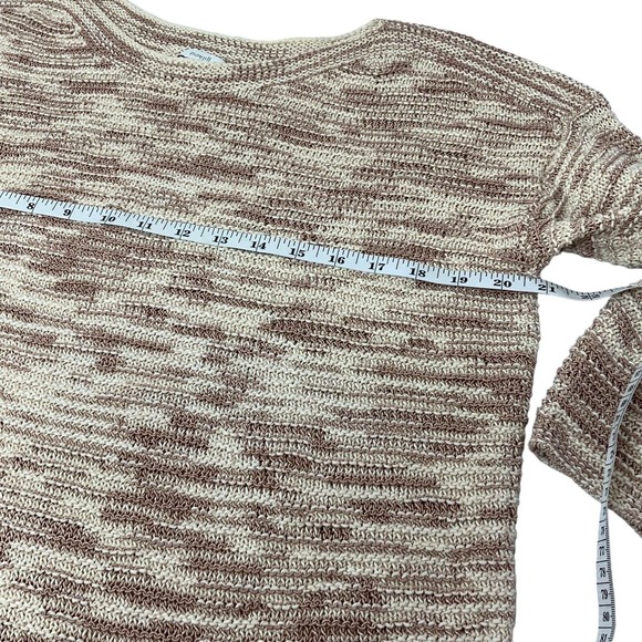 Pure J Jill Sweater Woven Sweater Top Boat Neckline Small Petite Oversized Read - Picture 4 of 13